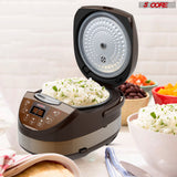 5 Core 5.3Qt Asian Rice Cooker Digital Programmable 15-in-1 Ergonomic