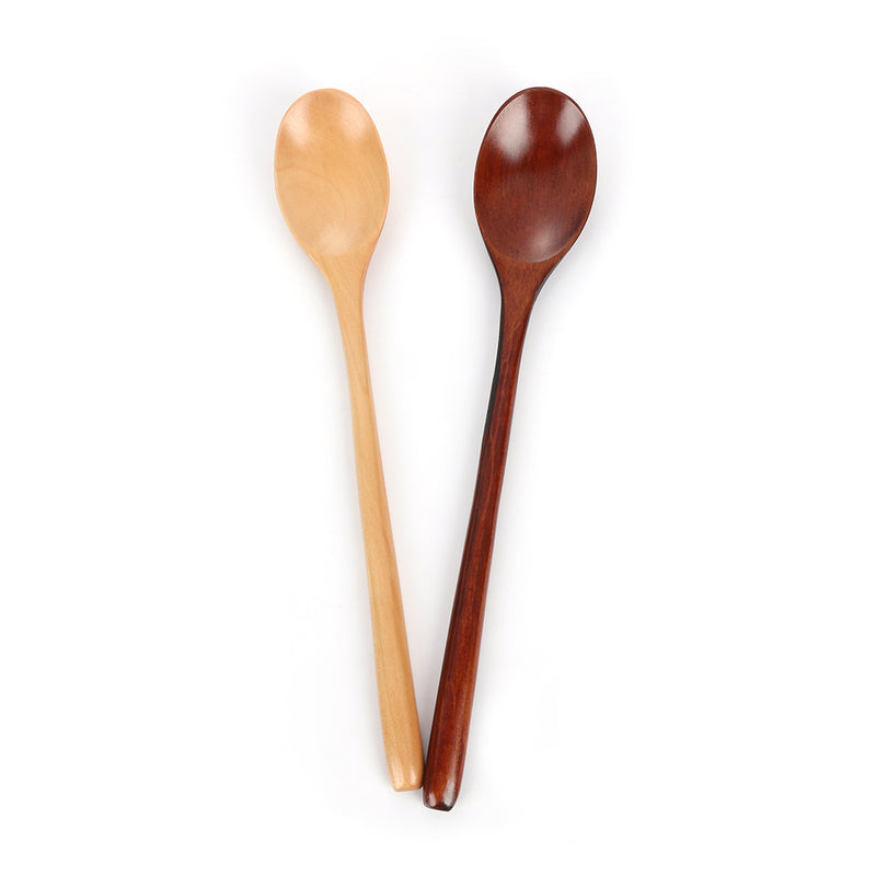 1PC Handmade Solid  Wooden Spoons For Drinking