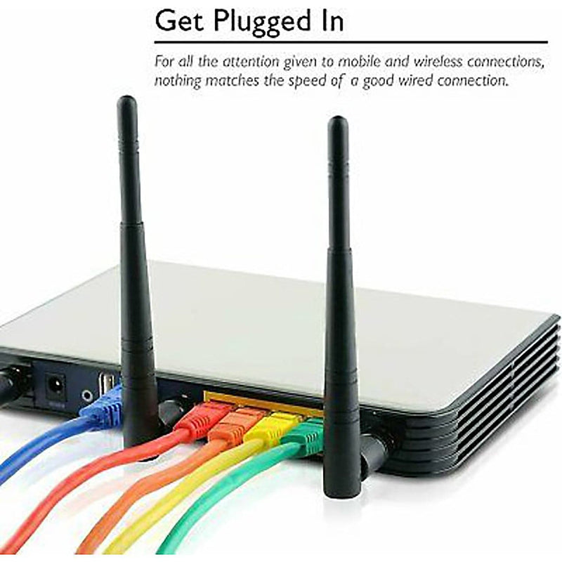 5 CORE Cat6 Ethernet Cable, Internet Network LAN Patch Cords,