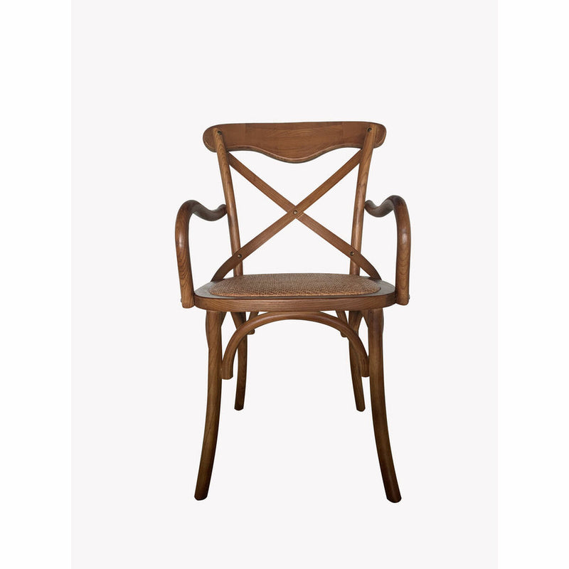 Dining Chair DKD Home Decor 8424001805761 55 x 47 x 92 cm Wood Brown