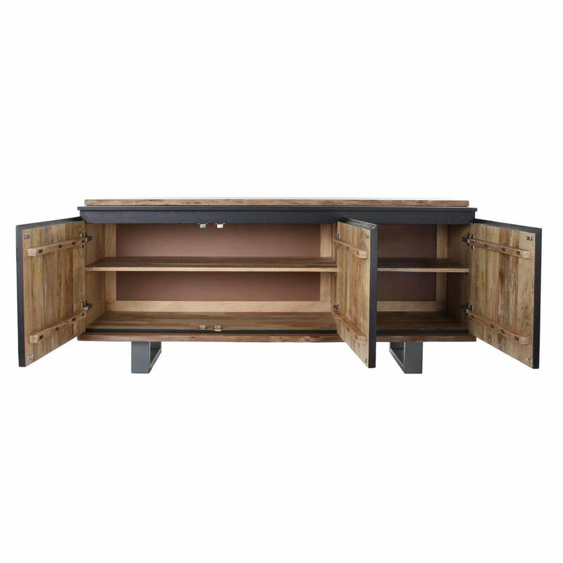 Sideboard DKD Home Decor   Black 160 x 42 x 72 cm Brown Mango wood