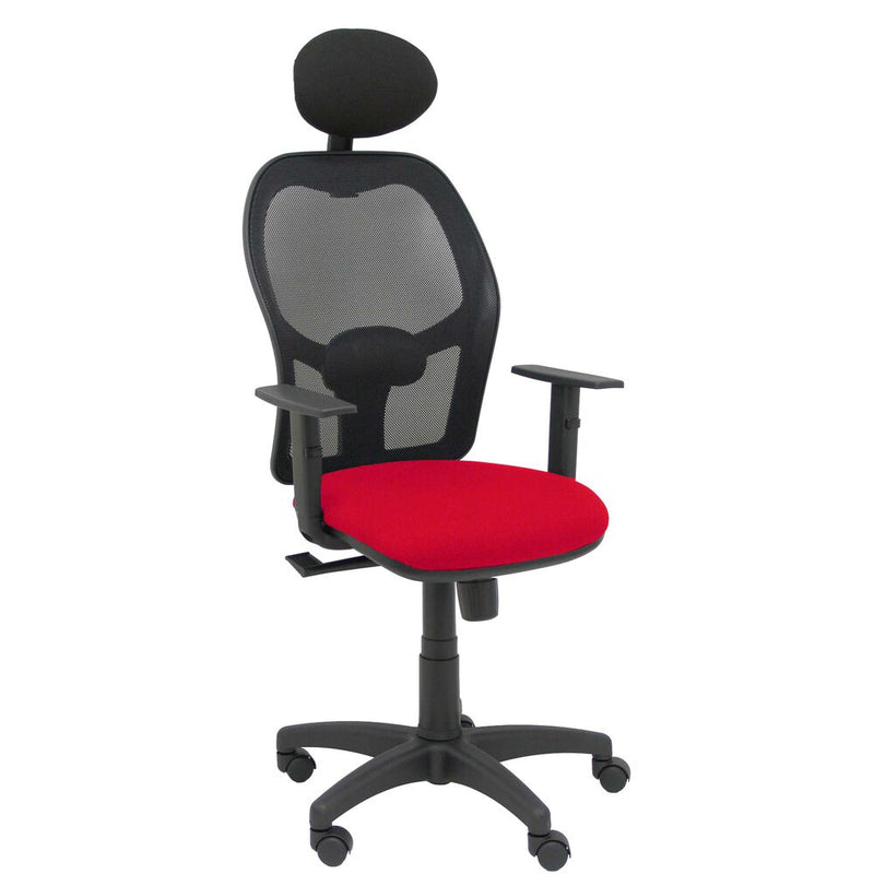 Office Chair with Headrest Alocén P&C B10CRNC Red