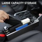 Car Seat Side Organizer with Charger Cable Car Seat Gap Storage Box