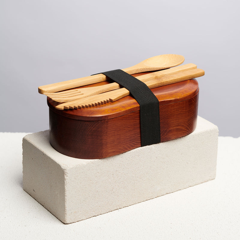 Redwood Forest - Wooden Bento Box 450 ml