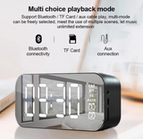 LED Display Alarm Clock Wireless Bluetooth Speakers