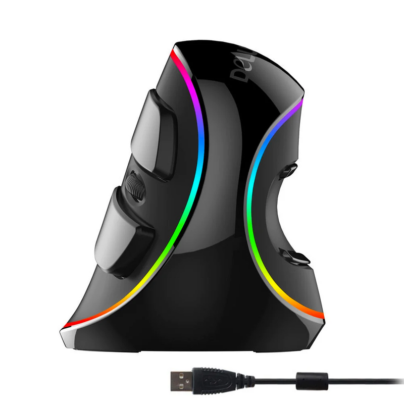 RGB Vertical Wired Mouse