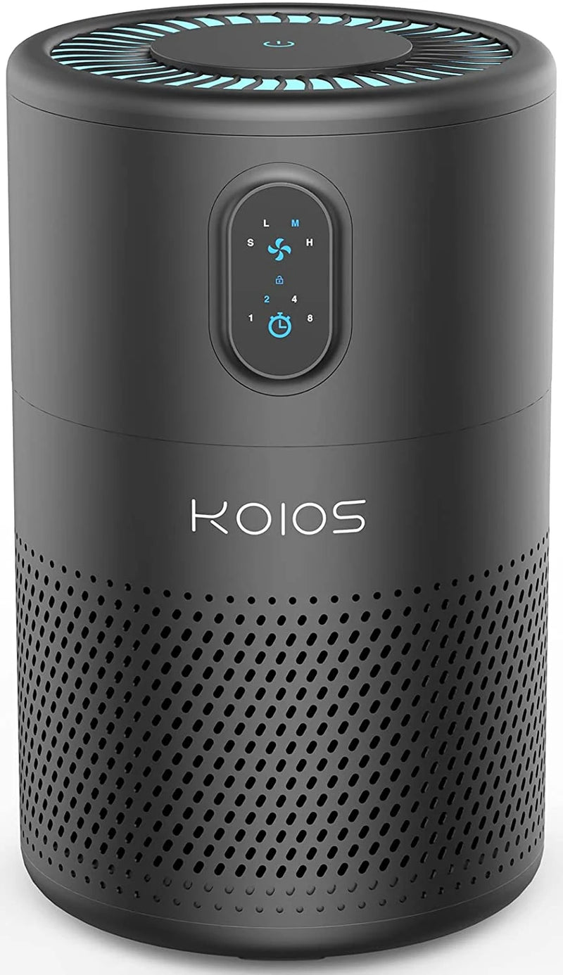 KOIOS Air Purifiers for Bedroom Home H13 HEPA Filter Purifier