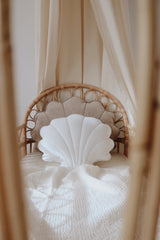 “White Pearl” Velvet Shell Pillow